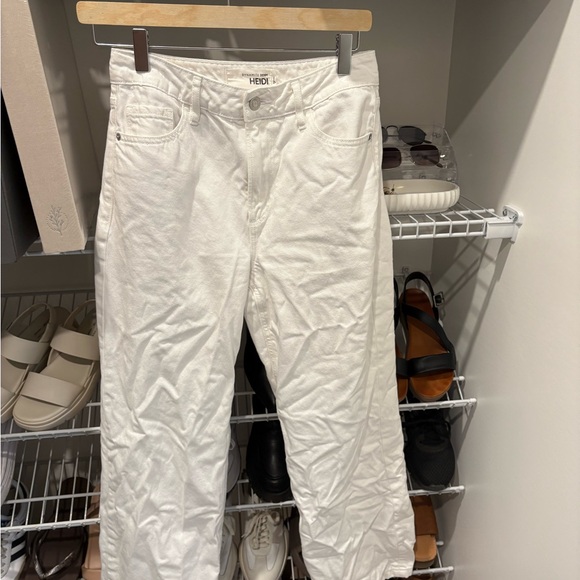 Dynamite White Flare & Wide Leg Jeans - Picture 2 of 3